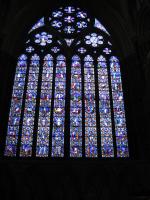 Stained Glass Window in Lincoln Cathedral