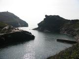 Boscastle harbour entrance