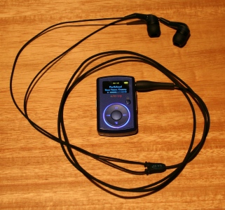 Sansa Clip and Sennheiser CX55
