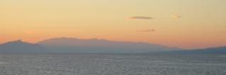 Sunrise over Croatia's Adriatic
coast